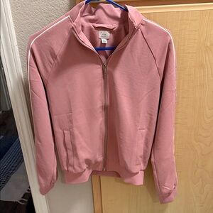 a new day Blush Zip-Up Jacket NWOT